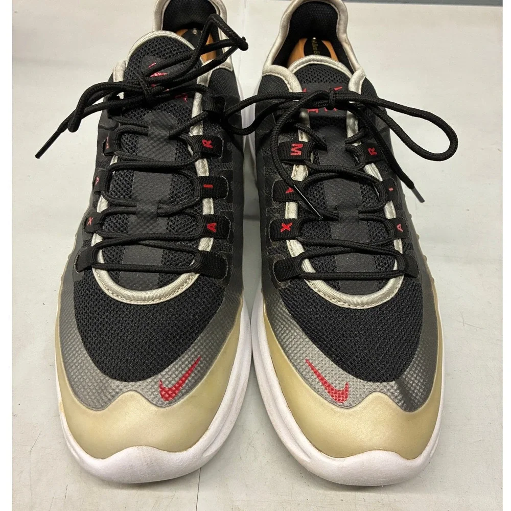 Nike Air Max Axis Sneakers Mens 9 Black Running Athletic Training Gym Low Top